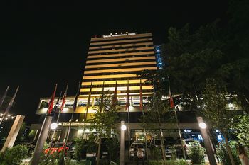 Hotel Front - Evening or Night